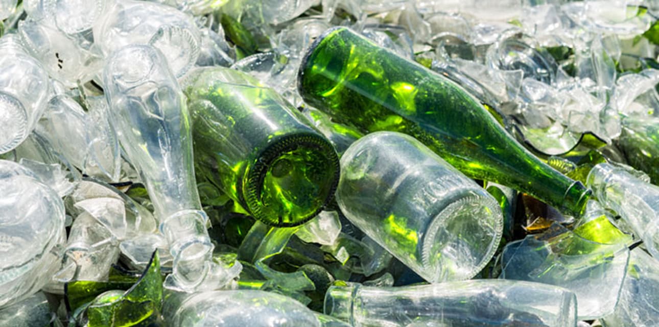 Bilde av blandet glass.