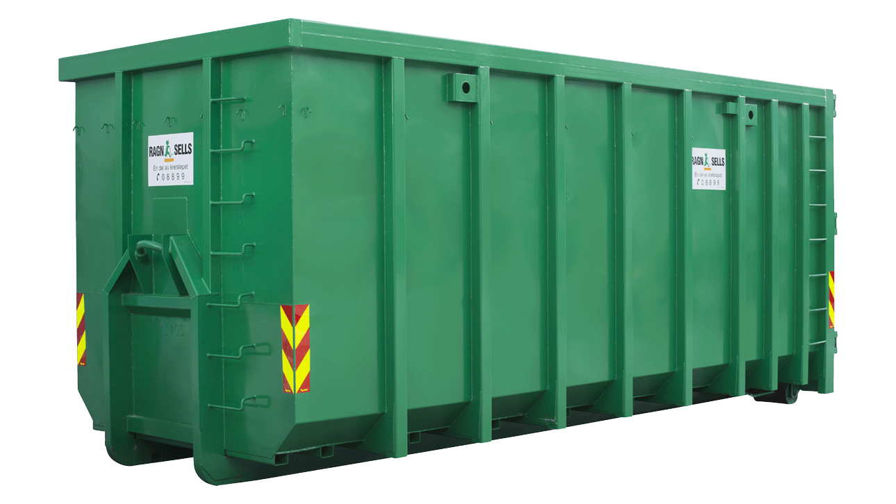 35m3 container åpen