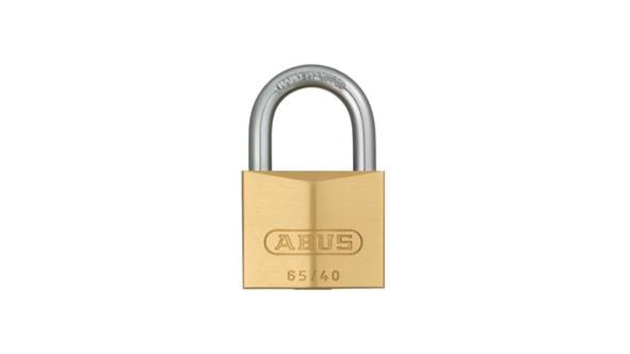 Abus liklåsende hengelås 65/40