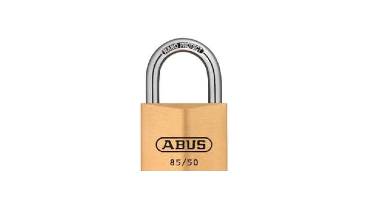 Abus liklåsende hengelås 85/50