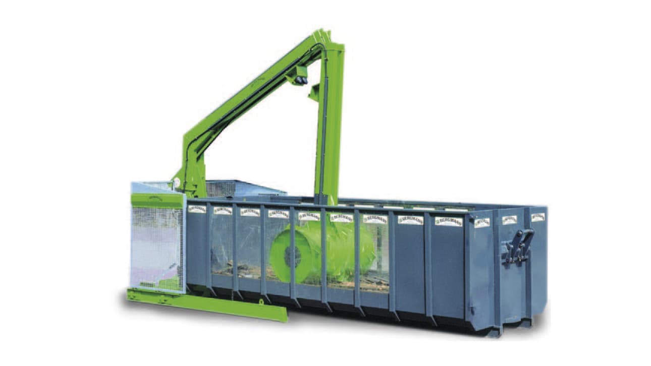Bergmann RP 7700 Jumbo rullekomprimator for treverk
