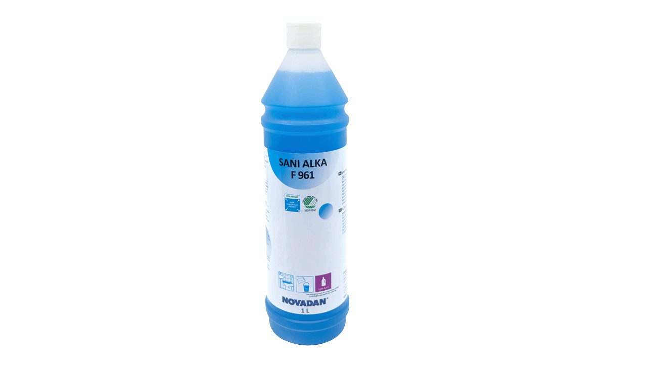 Sanitærveske Novadan Sani Alka F961, 1 liter