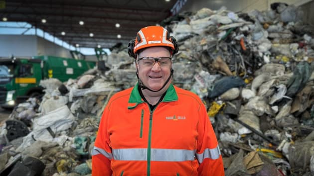 Kjell Sørum, teamleder for salg i Ragn-Sells på Innlandet. (Foto: Ragn-Sells)