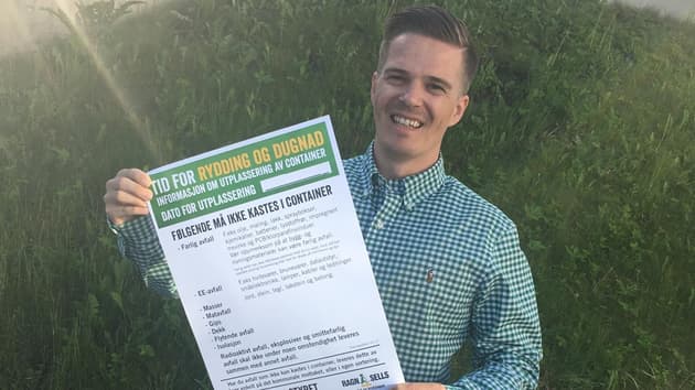Her kan du laste ned et nyttig sorteringsskriv skreddersydd for boligselskaper og andre som skal arrangere dugnad.