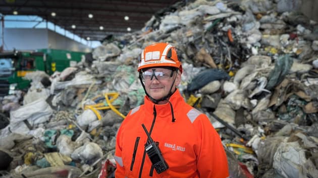 Thor Christian Sjøen, formann hos Ragn-Sells Hamar. (Foto: Ragn-Sells)