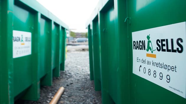 Containerutleie for bedrifter og organisasjoner.