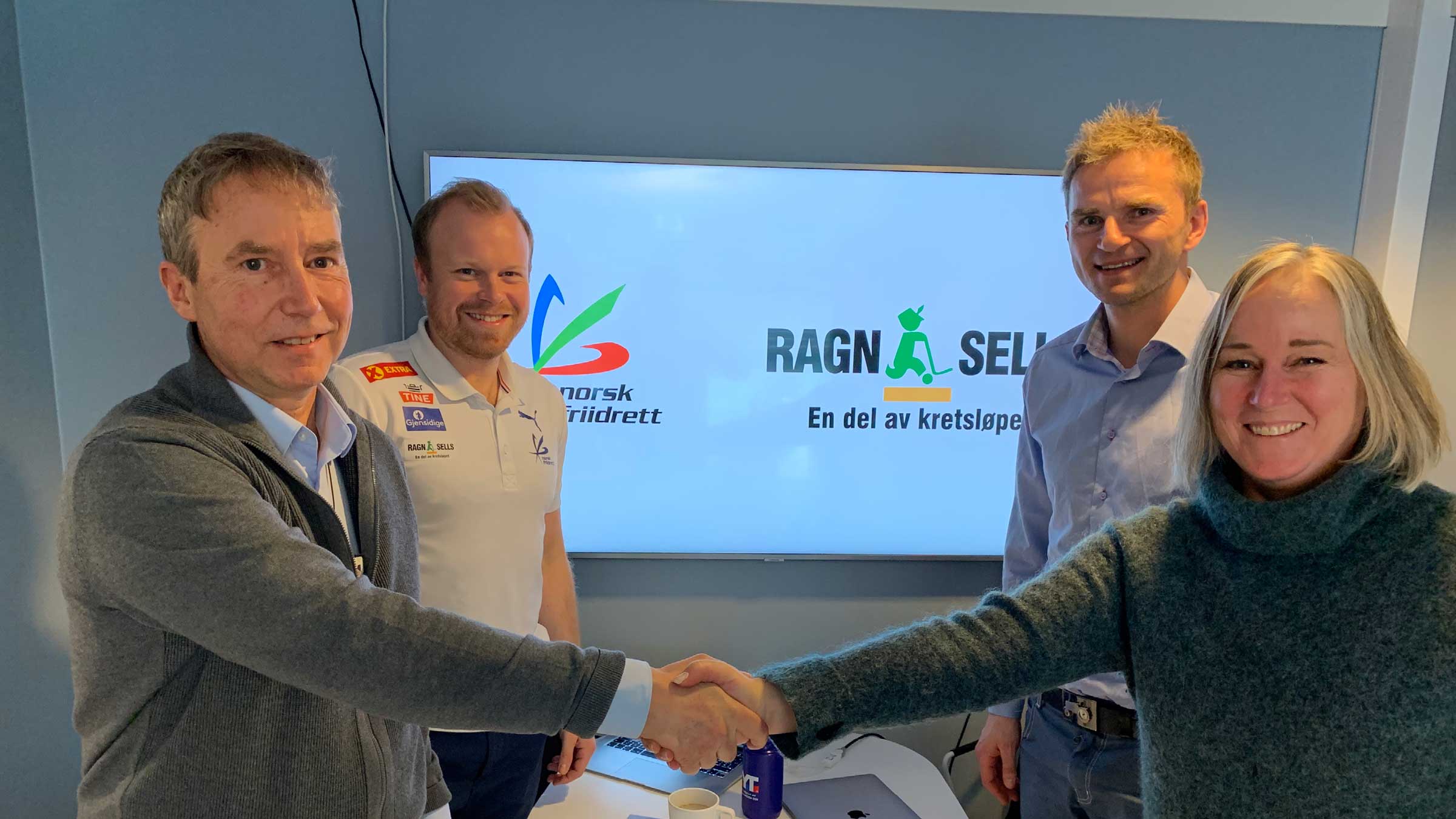 Ragn-Sells blir hovedsponsor for Norges Friidrettsforbund
