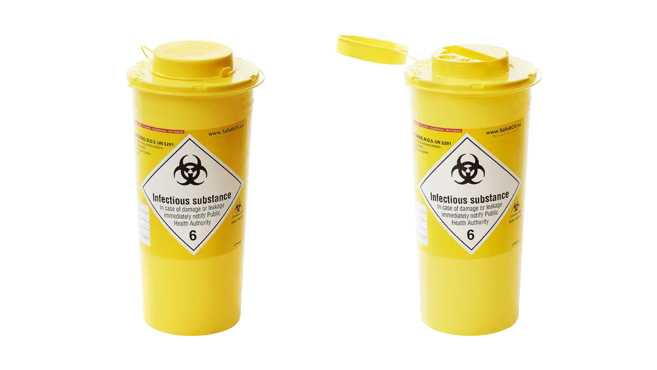 Kanyleboks for risikoavfall 3,5 liter