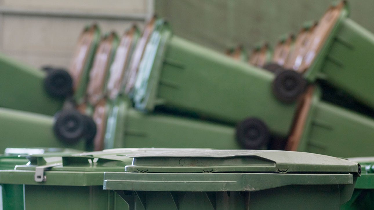 Avfallsbeholdere - mer informasjon om avfallsbeholdere.