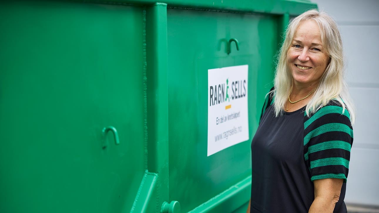 Markedssjef i Ragn-Sells Bente &Aring;sen S&oslash;rum. (Foto: Ragn-Sells)