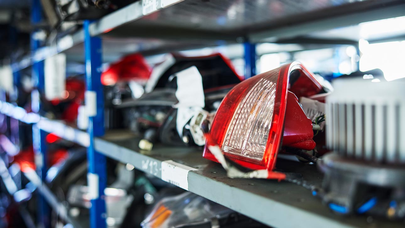 Ragn-Sells Autopart selger brukte bildeler.