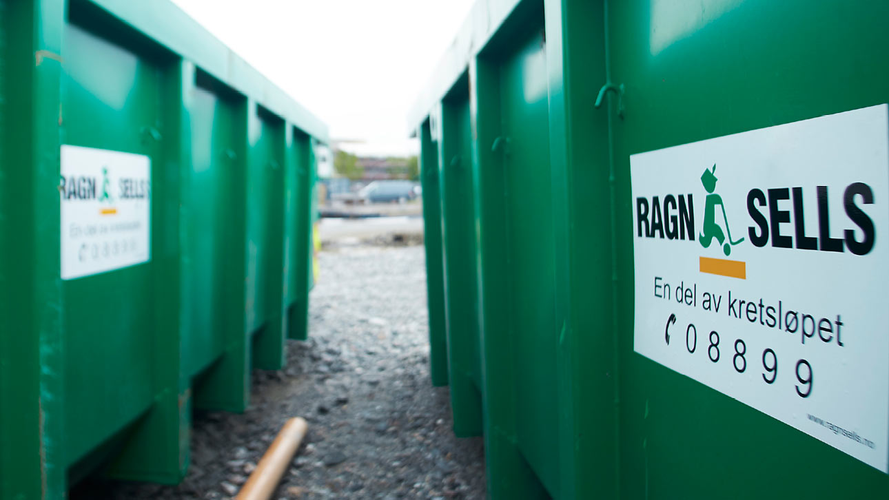 Containerutleie for bedrifter og organisasjoner.