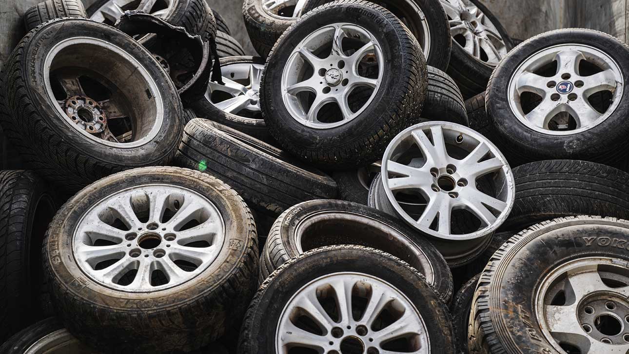 Ragn-Sells Autoparts - innsamling og henting av dekk på felg