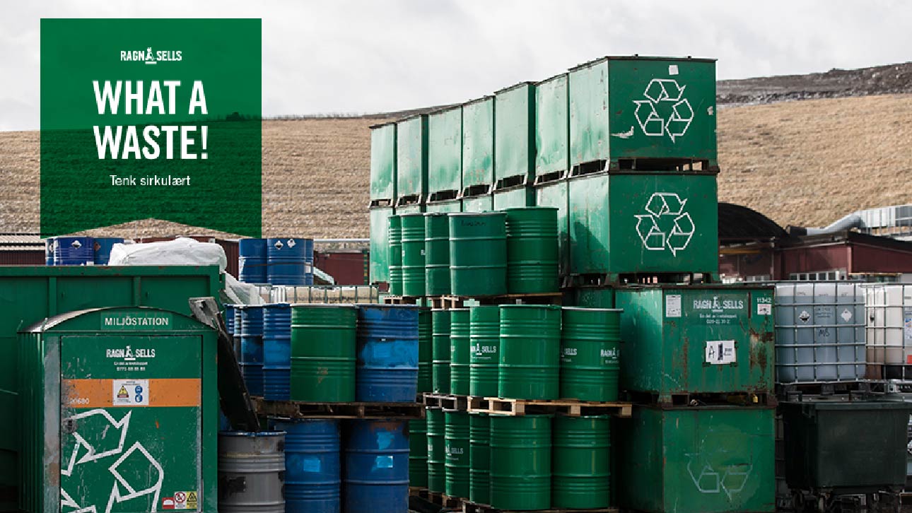 Farlig avfall kan også gjenvinnes