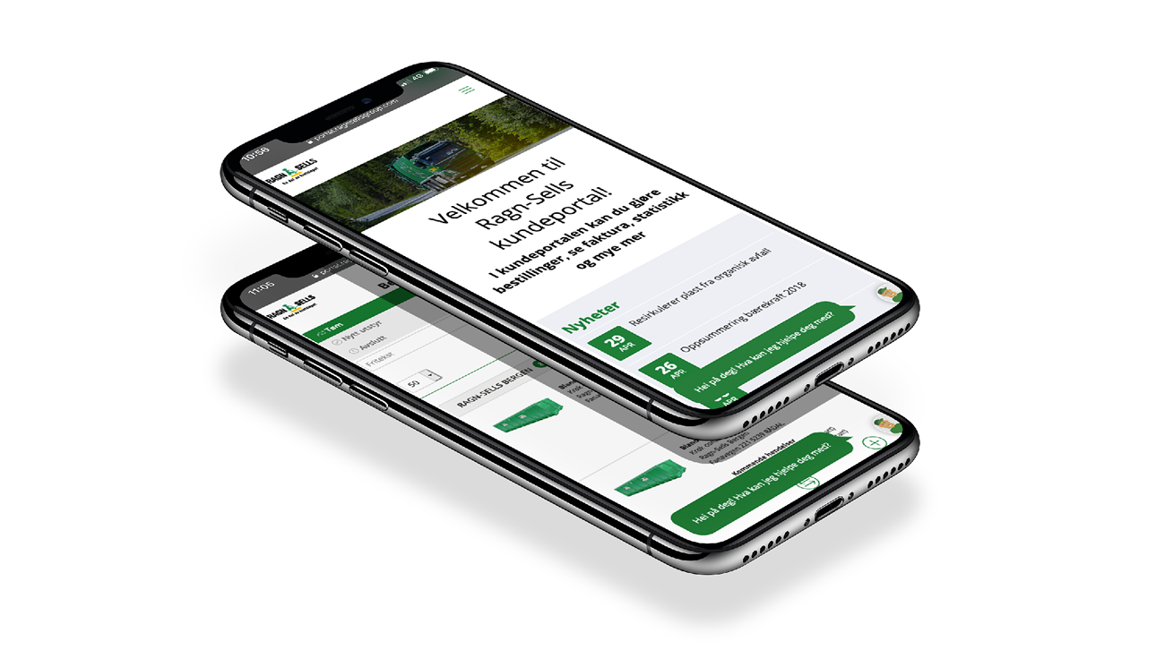 Spar tid med Ragn-Sells sin kundeportal.