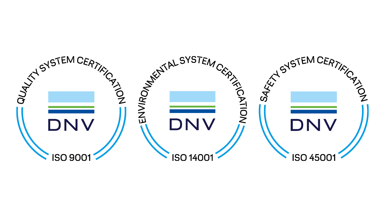 Ragn-Sells AS er sertifisert i henhold til internasjonale standarder for miljøledelse, kvalitetsledelse og arbeidsmiljø.