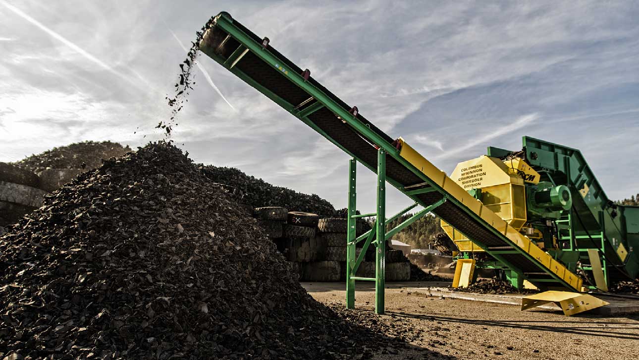 Smart gjenvinning og gjenbruk av dekk