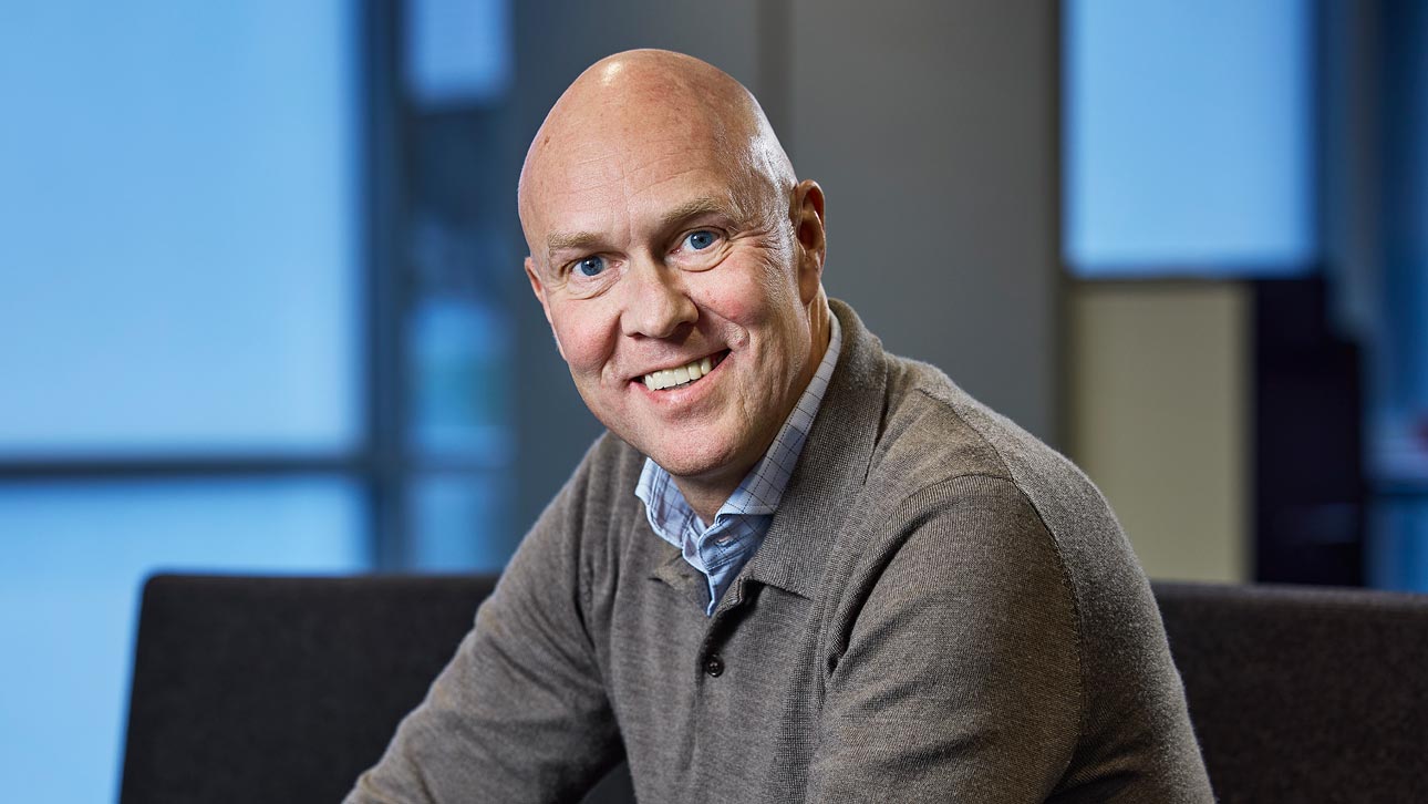 Salgssjef KAM i Ragn-Sells Stig Fjærli.