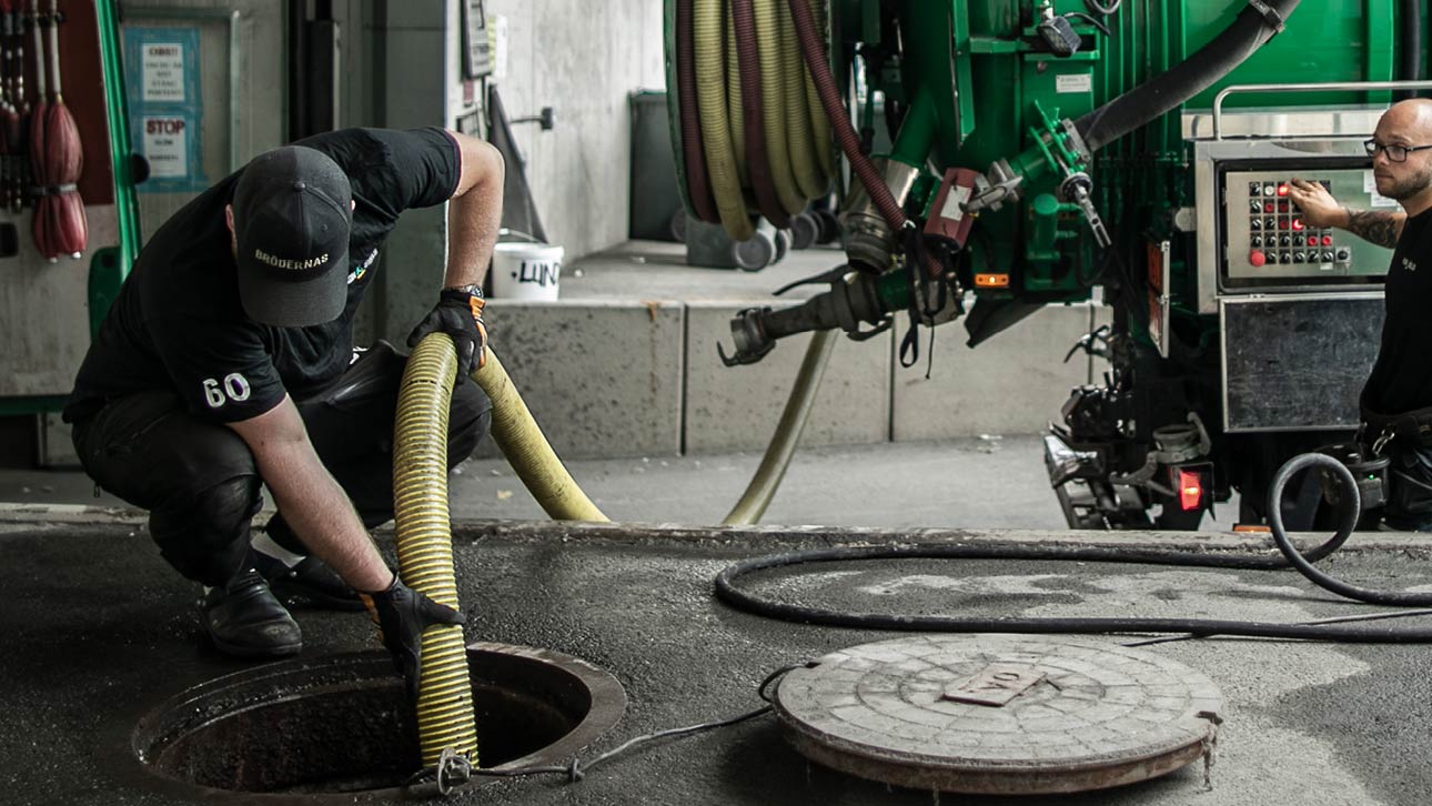 Tømming av sandfang og gatesluk
