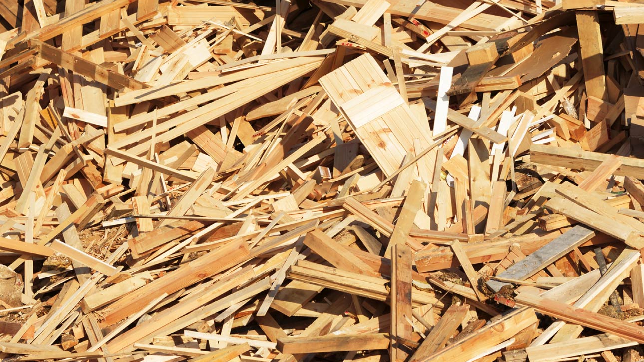 Kildesortering - mer informasjon om trevirke.